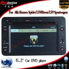 Lecteur DVD de voiture spécial pour Alfa Romeo Spider / Alfa Romeo159 Navigation GPS (HL-8804GB)